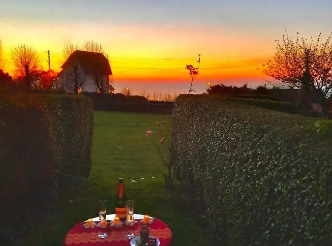 Studio Cosy Et Terrasse-Jardin Superbe Vue Mer